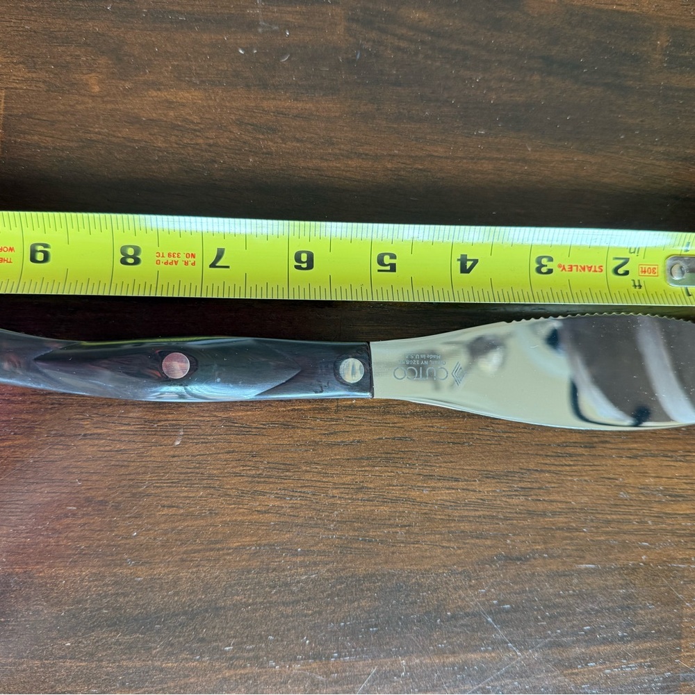 Cutco Knife with Black Handle